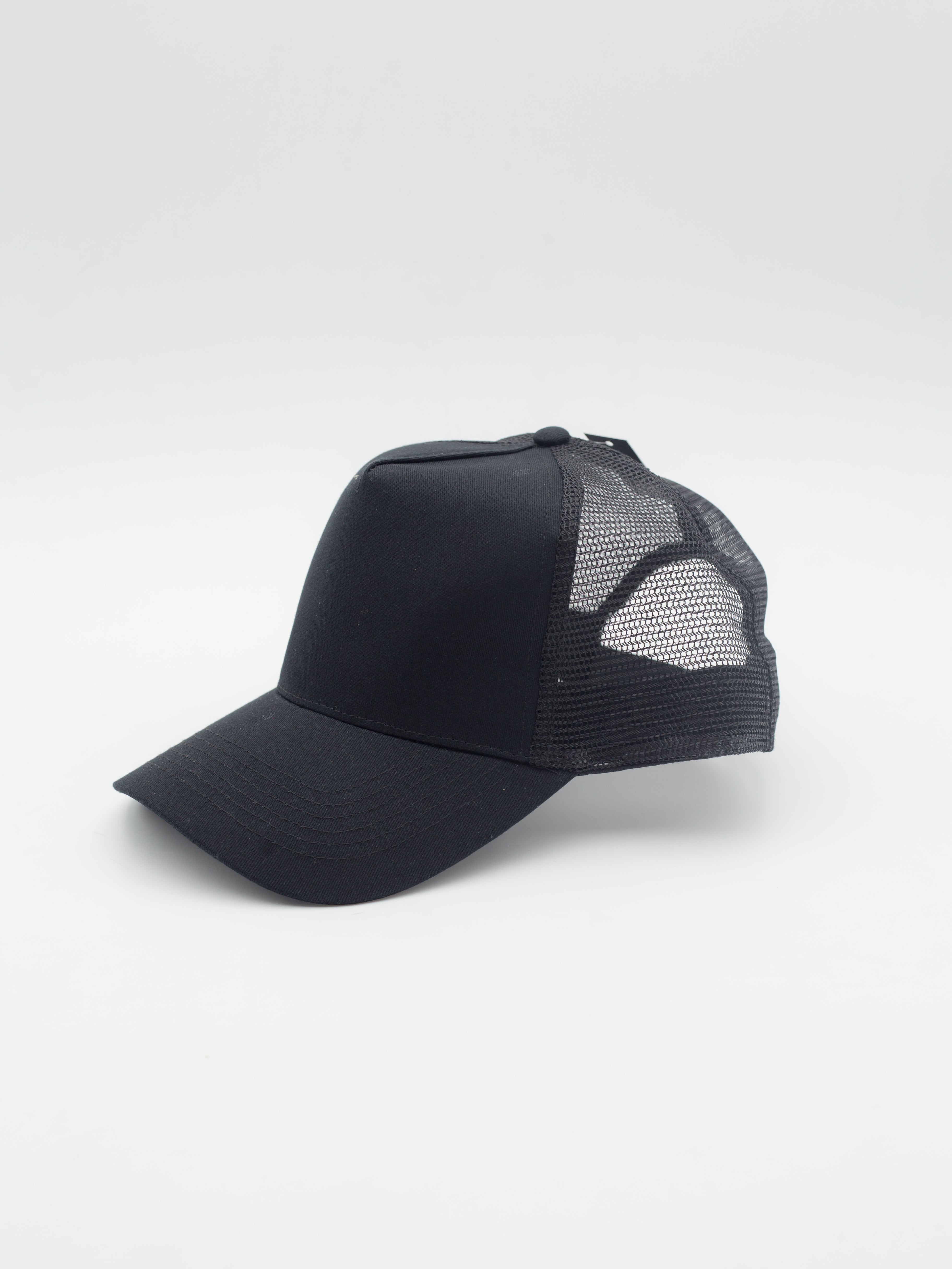 Basic Trucker 5 Panel Black